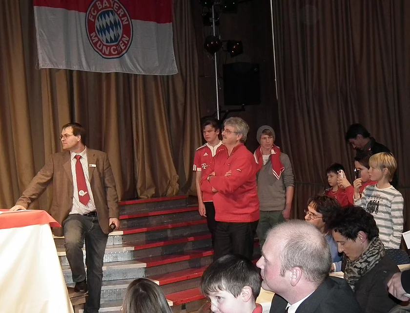 FCB Boateng Besuch — Foto
