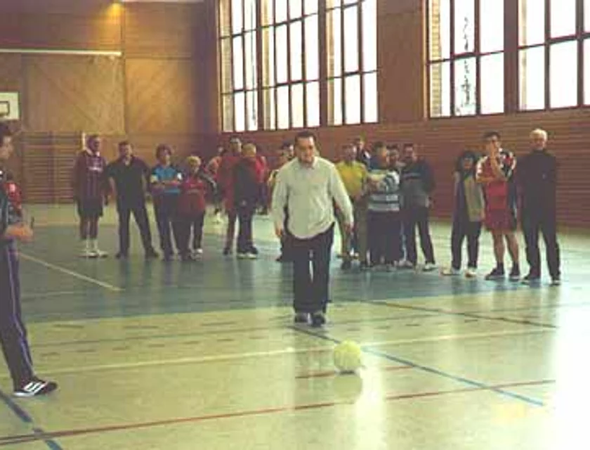 Hallenturnier — Foto