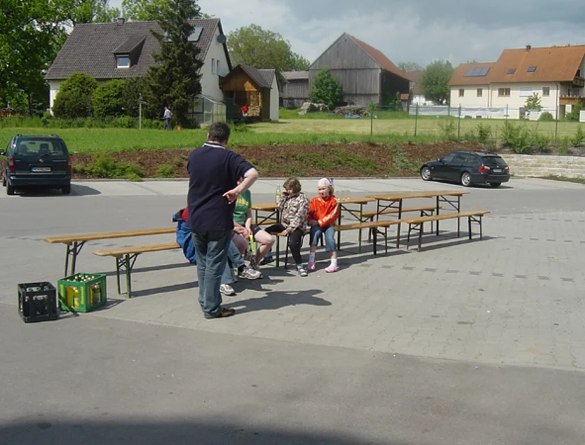 Kinderfahrradtour — Foto