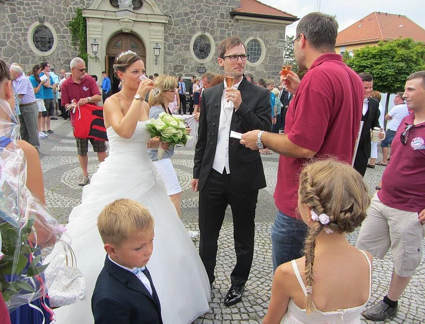 Spalierstehen Wildenauer Markus — Foto