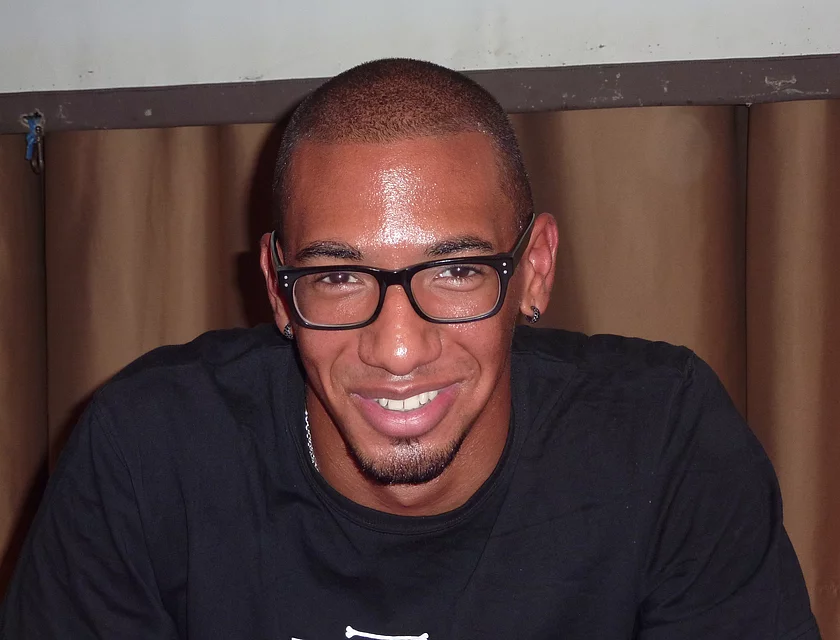 FCB Boateng Besuch — Foto