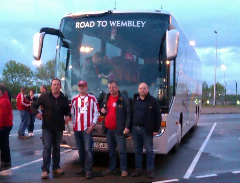 FCB CL Finale Wembley Schmidt Erwin — Foto