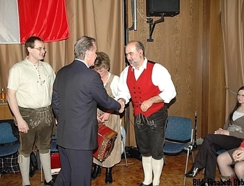 Hitzfeld Besuch — Foto