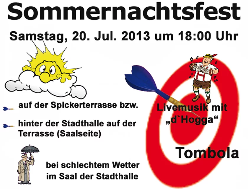FCB Blaupfeil Sommernachtsfest — Foto