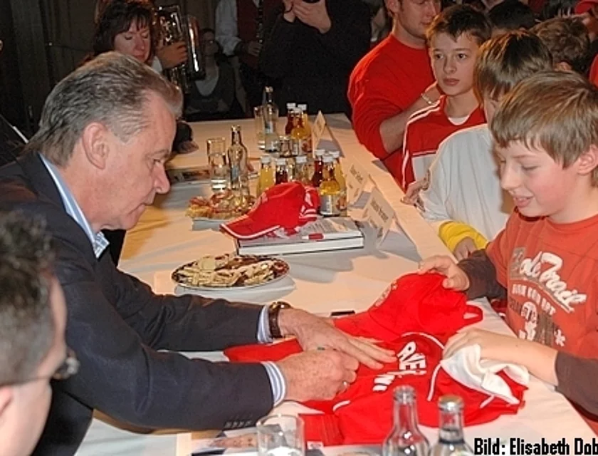 Hitzfeld Besuch — Foto
