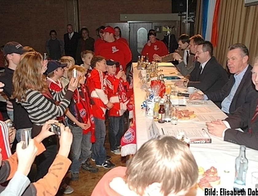 Hitzfeld Besuch — Foto