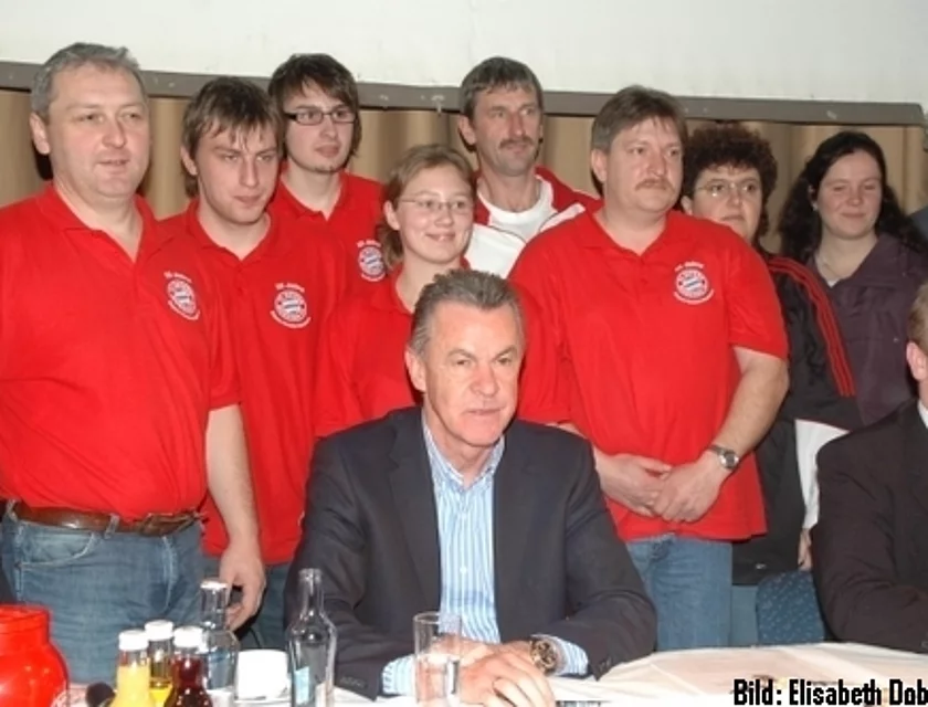 Hitzfeld Besuch — Foto