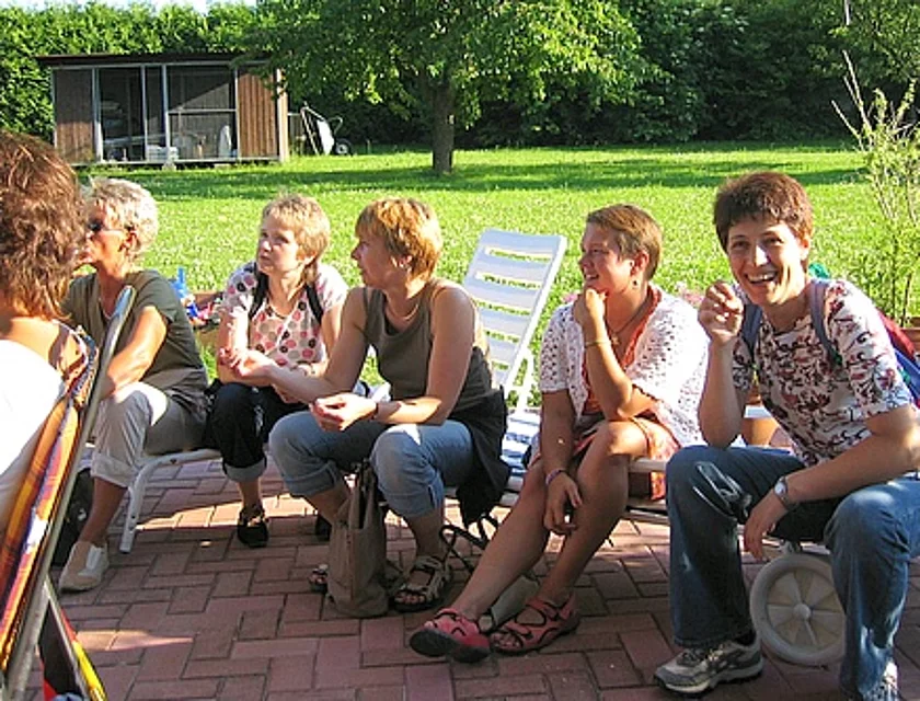 Frauenwanderung — Foto
